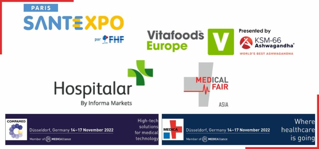 salons medtech et nutrition 2022-2023