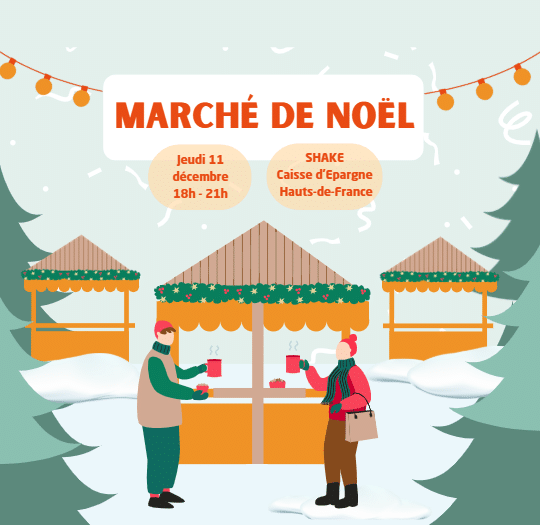Afterwork marché de Noël Clubster NSL & Eurasanté